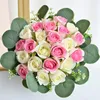 Dekorativa blommor 1 Set Bouquet Flower Easy Care Wedding Romantic Touch