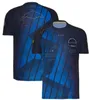 Combinaison de course F1 d'été, T-shirt à col rond, même style, personnalisé