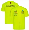 F1 racing shirts summer short-sleeved polo shirt the same style custom