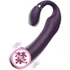 New female C-shaped vibrator with dual motors 10 frequency pulling G-point massage stick adult sex toy 75% Off Online sales