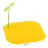 Nouveau Mignon Petit Haricot Germes Forme Égout Drain De Plancher Anti Encrassement Tampon D'égout Salle De Bains Cuisine Évier Filtre Déodorant Tapis Attrape-Cheveux