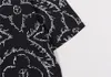 # 6 Дизайнерская мужская повседневная рубашка, мужская брендовая рубашка деловой моды burbereys весна-лето с отворотом с короткими рукавами в клетку с однорядными пуговицами, удобная и дышащая # 168