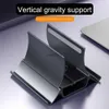 Suporte Vertical para Laptop com Dissipação de Calor Antiderrapante Silicone Gravity Holder Para MacBook Surface IPad Tablet Stand L230619