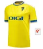 23 24 Cadiz soccer jerseys 2023 Home LOZANO ALEX Bodiger soccer shirts FALI MAURO A.PEREA BODIGER I.ALEJO Kids Kit Football Uniform