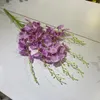 Decorative Flowers 1pc Artificial Silk Dancing Orchids Bouquet Wedding Party Home Decoration Fake