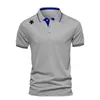 Herren Polos Brand Poloshirt Herren Sommer Baumwolle Revers Kurzarm High-End T-Shirt Sommer T-Shirt Top 230627