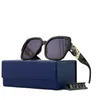 Venta al por mayor de gafas de sol de moda para mujer con letras UV400L, gafas de sol rojas para mujer