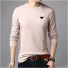 Men'S Sweaters Man With Budge Sweatshirts Mens Jumpers Hoodies Plover Sweatshirt Men Tops Knit Sweater Asian Size S3Xl Drop Delivery Dh4Pv