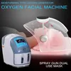 Máquina de jato de spray de oxigênio 2 em 1 7 cores PDT LED Photon Therapy Clareamento da pele Cuidados profundos Rejuvenescimento da pele Hidratante Badejo Cuidados com a pele Beleza Equipamento facial