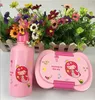 Hersteller liefern direkt Cartoon Kinder Plastik -Lunchbox mit Wasserflasche Set B0069