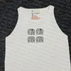 Modepärlor Tanks Top Women Knits Tops Summer Breattable Tank Tops Sport Gym Vest