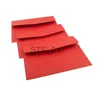 Hangers Racks 10pcs/lot Red Multifunction Business Gift Card Envelopes Blank DIY Paper For Wedding Birthday Party Invitation Decoration x0710