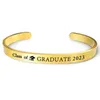 Hu He Jewelry Popular bracelets designer for women 2023 Graduation Season Gifts to Classmates Stainless Steel Bracelet