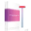 Домашний инструмент для красоты 4 в 1 Red Light Therapy Инструмент для ухода за кожей для лица и шеи Ems Microcurrent Mas Anti-Aging Skin Tighting Wand Dro Dhkzc