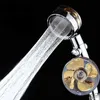 Bathroom Shower Heads Shower Head Water Saving High Preassure Turbo Propeller Showerhead with Built-in Filter Rainfall Bathroom Accessor R230627