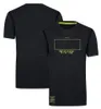 2023 NEW F1 DRIVER T-Shirt Formula 1 Team Green Men Men Thirts Summer Sports Racing Disual Short Sleeve T-Shirt Jersey