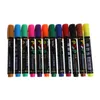 Markers 12 Color Whiteboard Marker Erasable for POP Paper Glass Dry Erasing 5mm Writting Pen W3JD