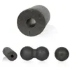 Yoga Blocks 4-teiliges Yoga-Massageroller-Fitnessball-Schaumstoffrollen-Set für Rückenschmerzen, selbstmyofasziale Pilates-Muskellöseübungen 230626