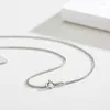 Zincirler 1.2mm 40-80 cm Ince 925 Ayar Gümüş Chopin Zincir Kolye Kadın Erkek İtalya Takı Kolye Collares Collane Collier Ketting 1mm