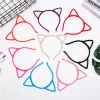 Fashion Plush Girl Cat Ear Headband Multicolor Modeling Thin Hairband Little Devil Acessórios Prensados AB744