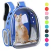 Transportadora gato transportadora sacos respirável ao ar livre pet portadores pequeno cão gato mochila viagem espaço cápsula gaiola pet saco de transporte para gato