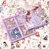 Adesivi adesivi 100 fogli Kawaii PET Decorazione carina Adesivo estetico Fai da te Fiore Pianta Scrapbooking Diario Cancelleria Regali per ragazze 230627