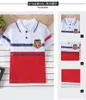 Polos Hochwertige Kinder-Poloshirts Jungen-Top Großhandel Kinder-T-Shirt Patchwork-Polo Kinder Jungen Mittlere und große Mädchen-Shirts 230626