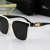 10% OFF Wholesale of Large fashionable small fragrance women's trendy street photos high-end large frame contrast sunglasses