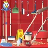 Verktyg Workshop Children's Education Simulation Spela House Toy Boy and Girl Training Cleaning Tool Set Top Stuff Things for Cleaning for Kids 230626