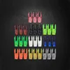 Bow strzałka 50pcs strzałki Nocki DIY plastikowe ogony dla ID3.2/4.2/6.2 mm łucznictwo wałka strzałki