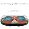 goggles Professional Swimming Goggles Glasses Men Women Waterproof AntiFog UV Protection Adjustable Pool Swim Eyewear Diving 230626