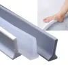 Bathroom Water Barrier Strip Dry Wet Separation Silicone Seal Basin Water Stopper Self-adhesive Bendable Water Retaining Strip