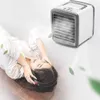 Ventilatori Dispositivo di raffreddamento dell'aria Mini portatile Aria condizionata Ventilatore di raffreddamento dell'aria USB Umidificatore Ventola di raffreddamento dell'aria raffreddata ad acqua per la camera da letto dell'ufficio 2023 Nuovo