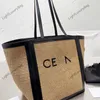 Designer Summer Straw Capacity Beach Bags Fashion Women virka lyxhandväskor Tote Classic Raffia Female Shopping Purs 230627