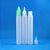 100 Sets/Lot 10ml 15ml 30ml UNICORN Plastic Dropper Bottles Crystal Cap Long Thin Tip Wide Mouth e Liquid 10 15 30 mL Batpc