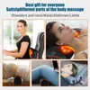 Massaging Neck Pillowws Electric Relaxation head Massage Pillow Back Heating Kneading Infrared therapy shiatsu AB pillow Massager 230627