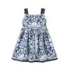 Flickans klänningar 2023 Design Kids For Girls Clothes Sleeveless Children Clothing Princess Dress Summer For Baby Girl 2 10y 230626