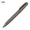 Luxury Quality 856 Gray Line Colour Business Office Medium Nib Ballpoint Pen Student Stationery School Supplies