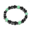 Strand Magnetic Hematite Bracelets Natural Stone Beads Couple For Women Men Health Care Magnet Help Weight Loss Jewelry