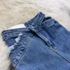 Jeans da donna Anca Pantaloni a zampa retrò leggermente elastici per donna Autunno Sexy Denim Jean Femme Vita alta Pantaloni slim a figura intera Stile UK