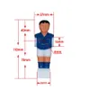 Jogador de futebol de pebolim Mesa de matraquilhos Mini masculino Substituições Boneca de plástico Boneco de mesa Figuras de fantoches jogo infantil 230626