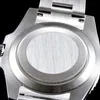 남자 시계 디자이너 시계 40mm 녹색 디스크 다이얼 자동 기계 패션 클래식 스타일 스테인레스 스틸 방수 빛나는 손목 시계 원래 상자