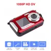 Portable AntiShake Digital 1080P Full HD Double Écran Selfie Enregistreur Vidéo pour Natation Snorkeling Camping Enregistrement DV 230626