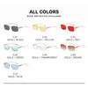 26% de réduction en gros de lunettes de soleil de haute qualité marque de luxe designer carré lunettes de soleil sans monture femmes hommes mode vintage lunettes de soleil en métal guépard tête nuances