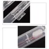 200Pcs Travel Portable Toothbrush Holder Transparent Storage Box Case Practical Container Toothbrush Box Organizer Bathroom Tool