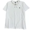 Kvinnors t-shirtdesigner 23 Summer New Girls 'Sweet, Sweet, Playful Age Reducing Rhinestone Bow Neckband Kort ärm T-shirt 7Z6A