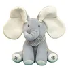 Peluche Poupées Enfants Électrique En Peluche Jouet Simulation Lapin Éléphant Marche Déplacer Les Oreilles Avec Des Sons Mignon PetDoll Animaux En Peluche Jouet Cadeau 230626