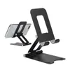 Suporte de mesa de metal para tablet, mesa, móvel, dobrável, suporte estendido, mesa, suporte para celular, para iPhone, IPad, suportes ajustáveis L230619