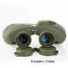 Teleskopkikare Högdrivna militära kikare 10x50 Tescope Professional Waterproof Binocular Army Green med Digital Compass Night Visions HKD230627