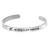 Hu He Jewelry Popular bracelets designer for women 2023 Graduation Season Gifts to Classmates Stainless Steel Bracelet